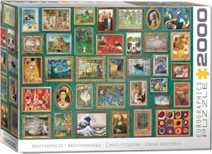 Eurographics Puzzle 500 Pezzi – History Of Trains, Educativo, Cartone Riciclato, Dimensioni 19.25x26.5