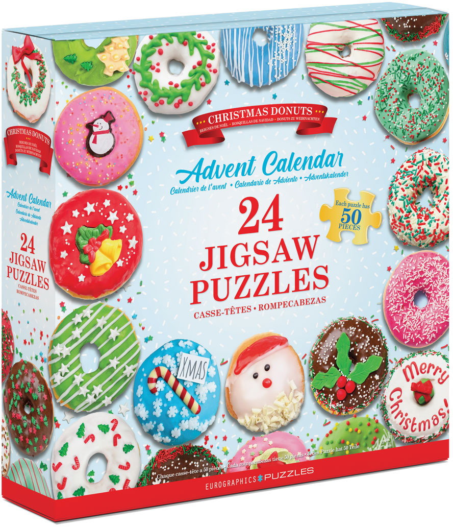 Advent Calendar - Donuts puzzles at Eurographics