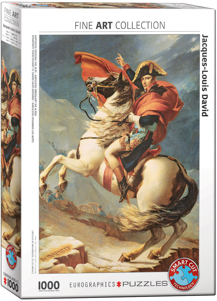Napoleon Crossing the Alps, Jigsaw Puzzle at Eurographics
