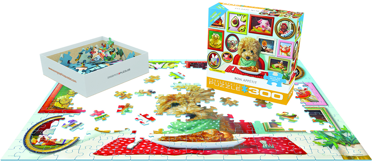 Bon Apetit, Jigsaw Puzzle at Eurographics