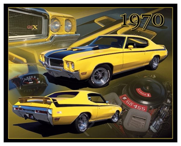 Vintage Ecstasy 1970 Buick GSX ステアリング パーツ