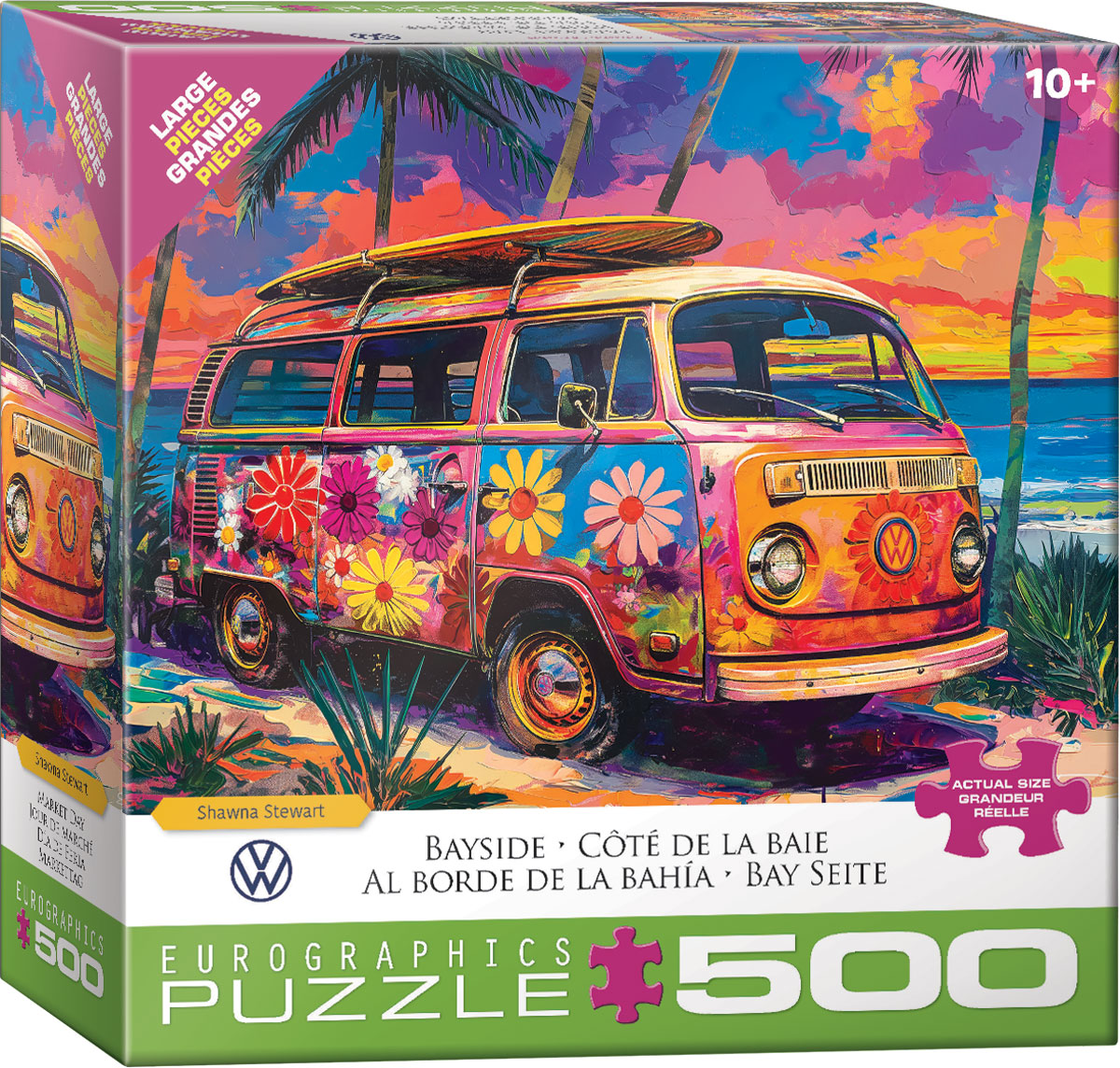 Joe Ledbetter Caravan Print アートプリント VW Bayside Puzzle at Eurographics