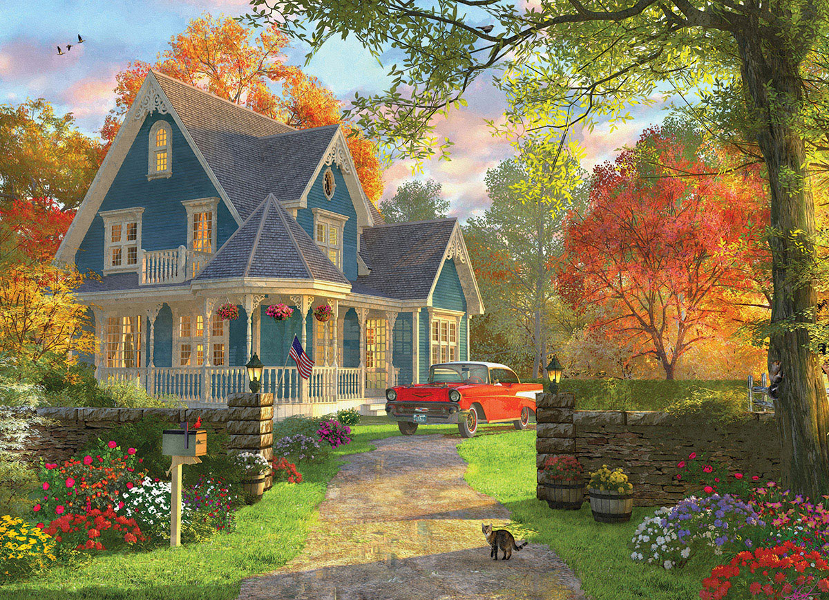 講談社ハウス 缶バッジ 4セット KODANSHA HOUSE アメリカ限定 Blue Country House, Puzzle at Eurographics