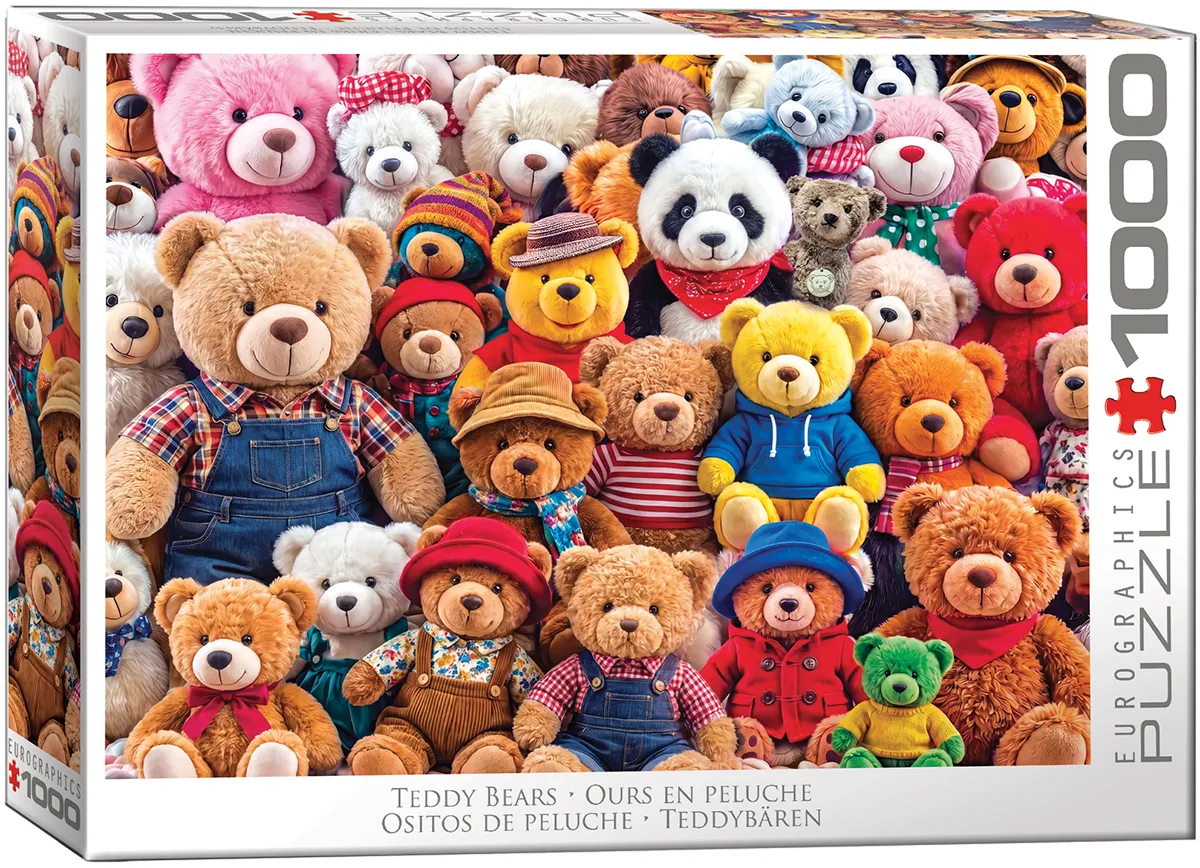 Teddy Bears puzzle at Eurographics