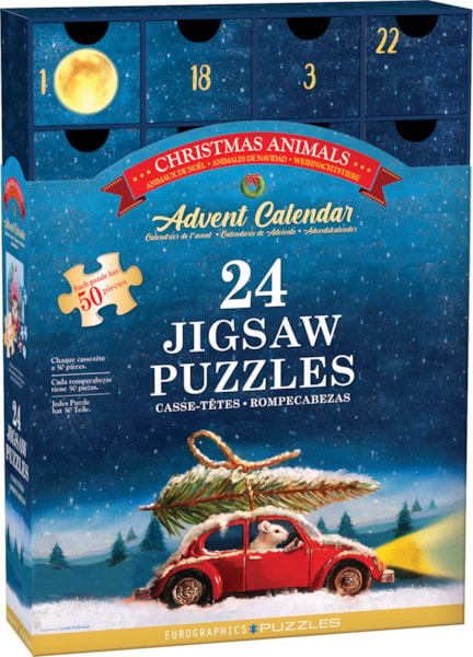 Christmas Animals - Advent Calendar puzzles at Eurographics