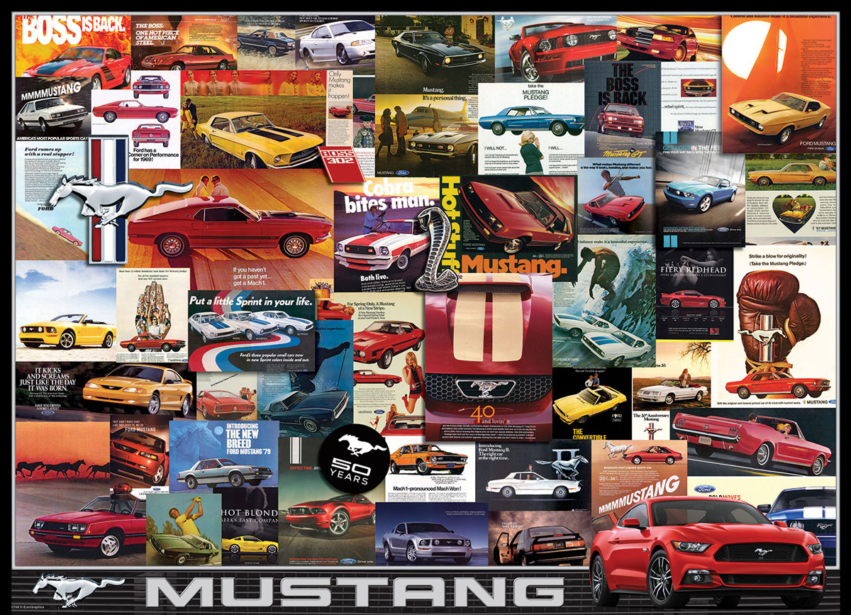 Advertising Ford Mustang