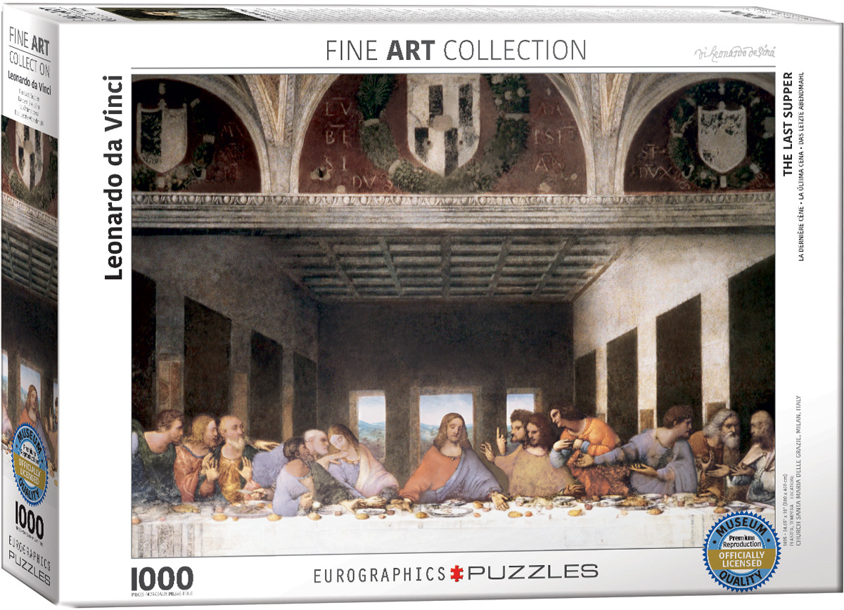 The Last Supper, Jigsaw Puzzle by Da Vinci at Eurographics