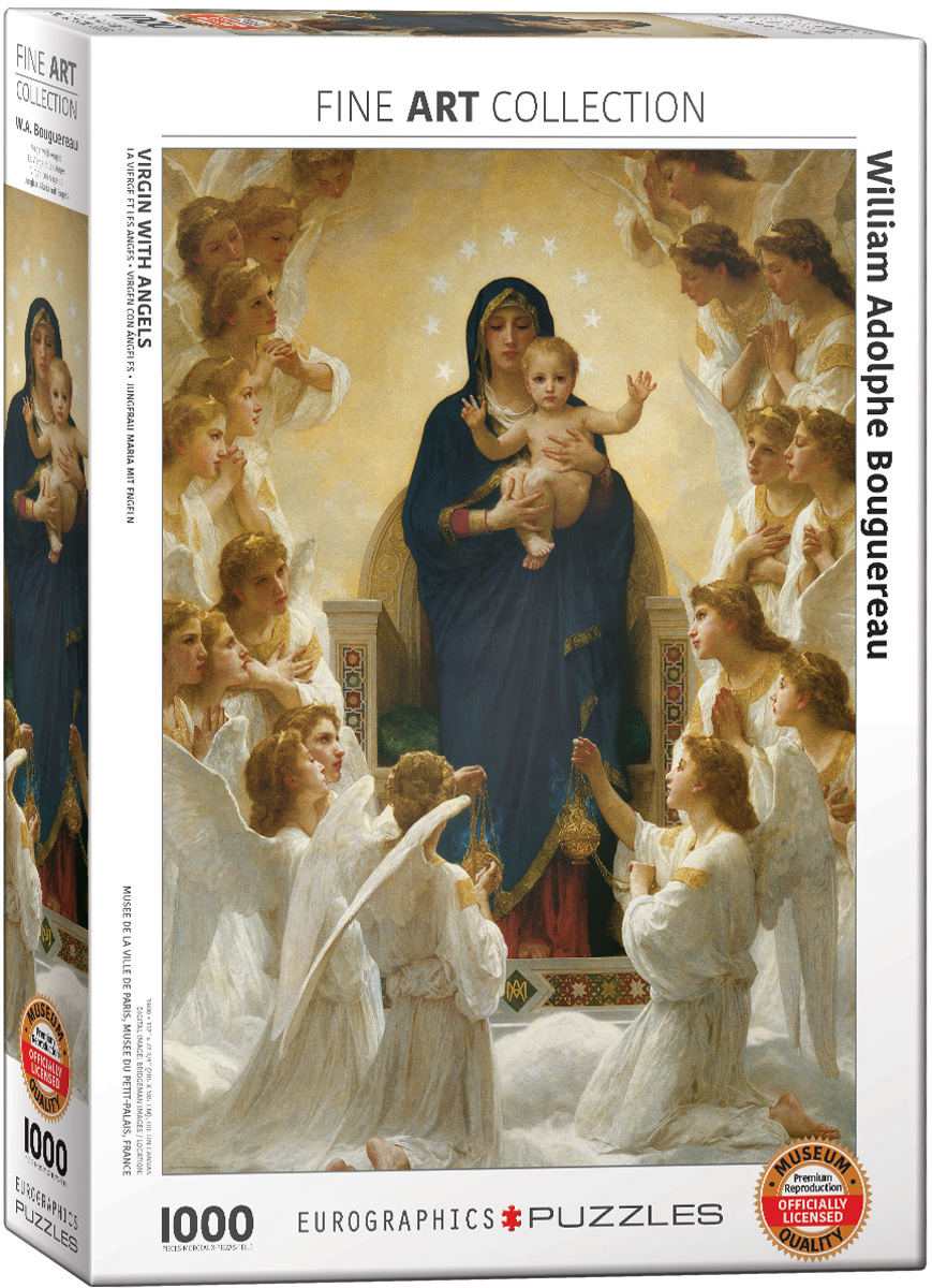 The Virgin with Angels, Jigsaw Puzzle at Eurographics