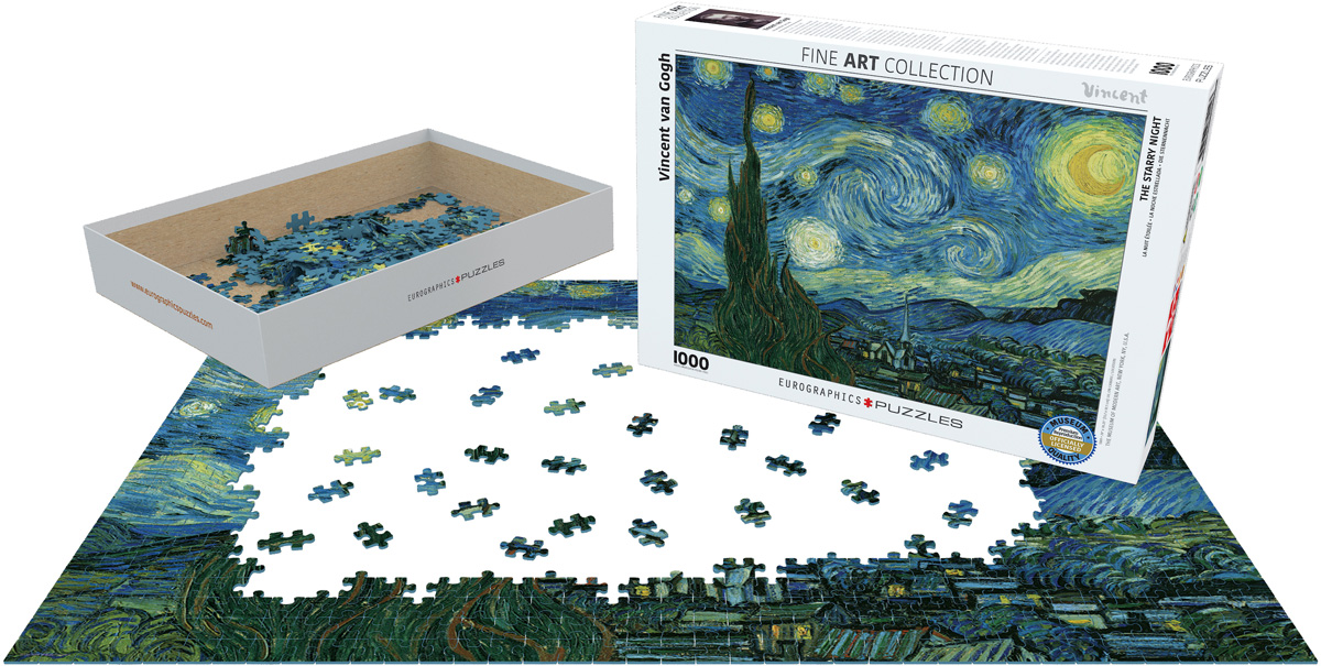 van gogh puzzle starry night