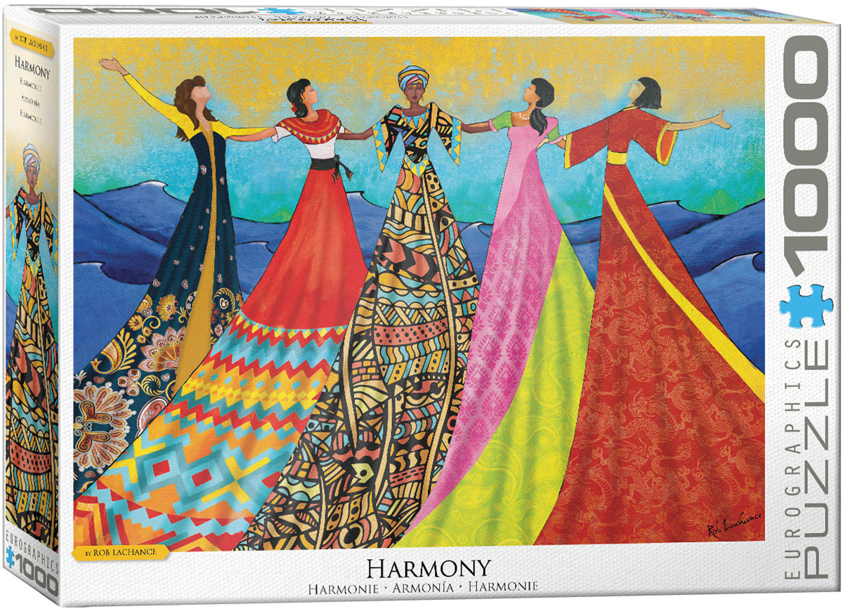 EuroGraphics Puzzle 6000 Pezzi | Armonia Culturale | Multicolore | Cartone Di Alta Qualità E Colori Vegetali - 3