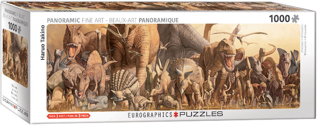 Wildlife Panoramic 1000 Piece Jigsaw Puzzle