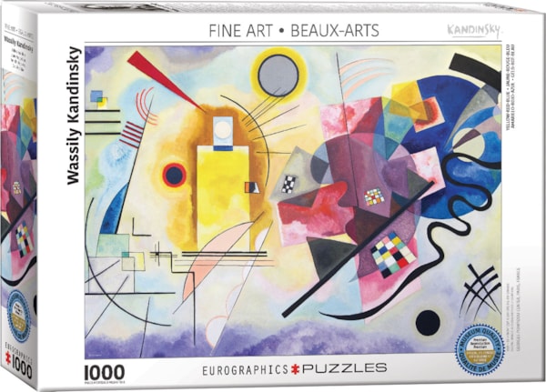Yellow Red Blue 1925/カンディンスキー/アートポスター Kandinsky 1925/yellow/red/blue/pixdezines ポスター | Zazzle
