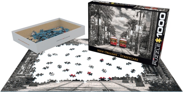 Cadre pour puzzle en aluminium noir - Eurographics - Rue des Puzzles