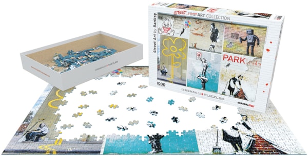 Street Art by Banksy, Jigsaw Puzzle at Eurographics