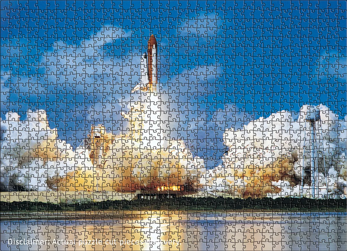 Space Shuttle Launch, Jigsaw Puzzle at Eurographics