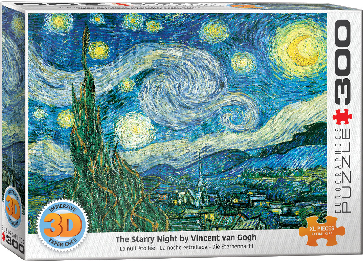 Eurographics Starry Night Puzzle with Accessory Kit - English Only