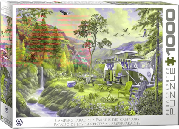 Camper's Paradise, Jigsaw Puzzle at Eurographics