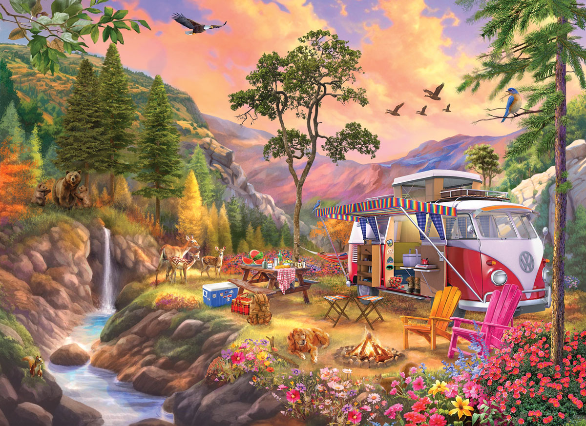 Camper's Paradise, Jigsaw Puzzle at Eurographics
