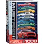 Ford Mustang 50 Years-9 types Puzzle at Eurographics