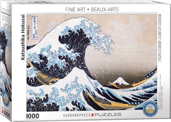 Great Wave off Kanagawa Puzzle at Eurographics