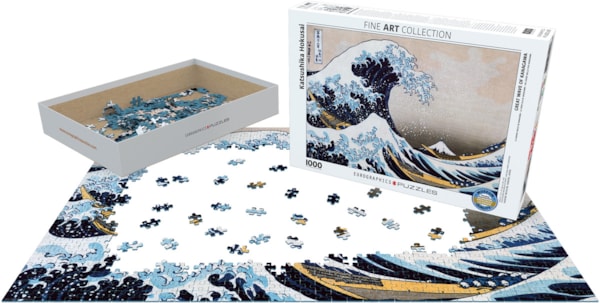 Great Wave off Kanagawa Puzzle at Eurographics