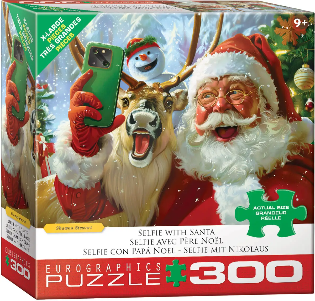 Selfie with Santa Puzzle at Eurographics