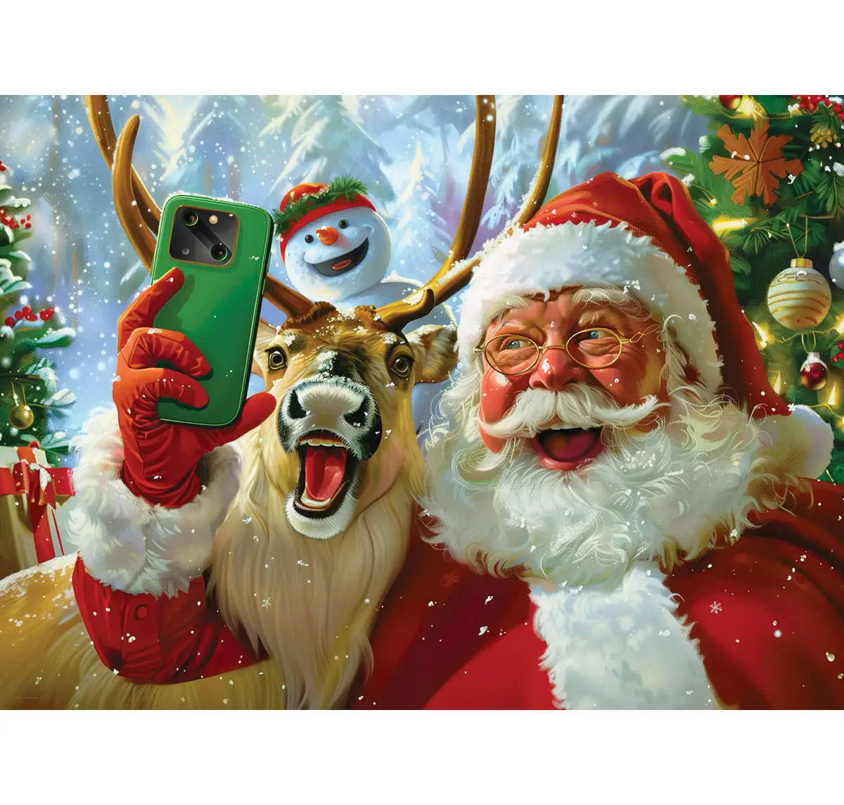 Selfie with Santa Puzzle at Eurographics