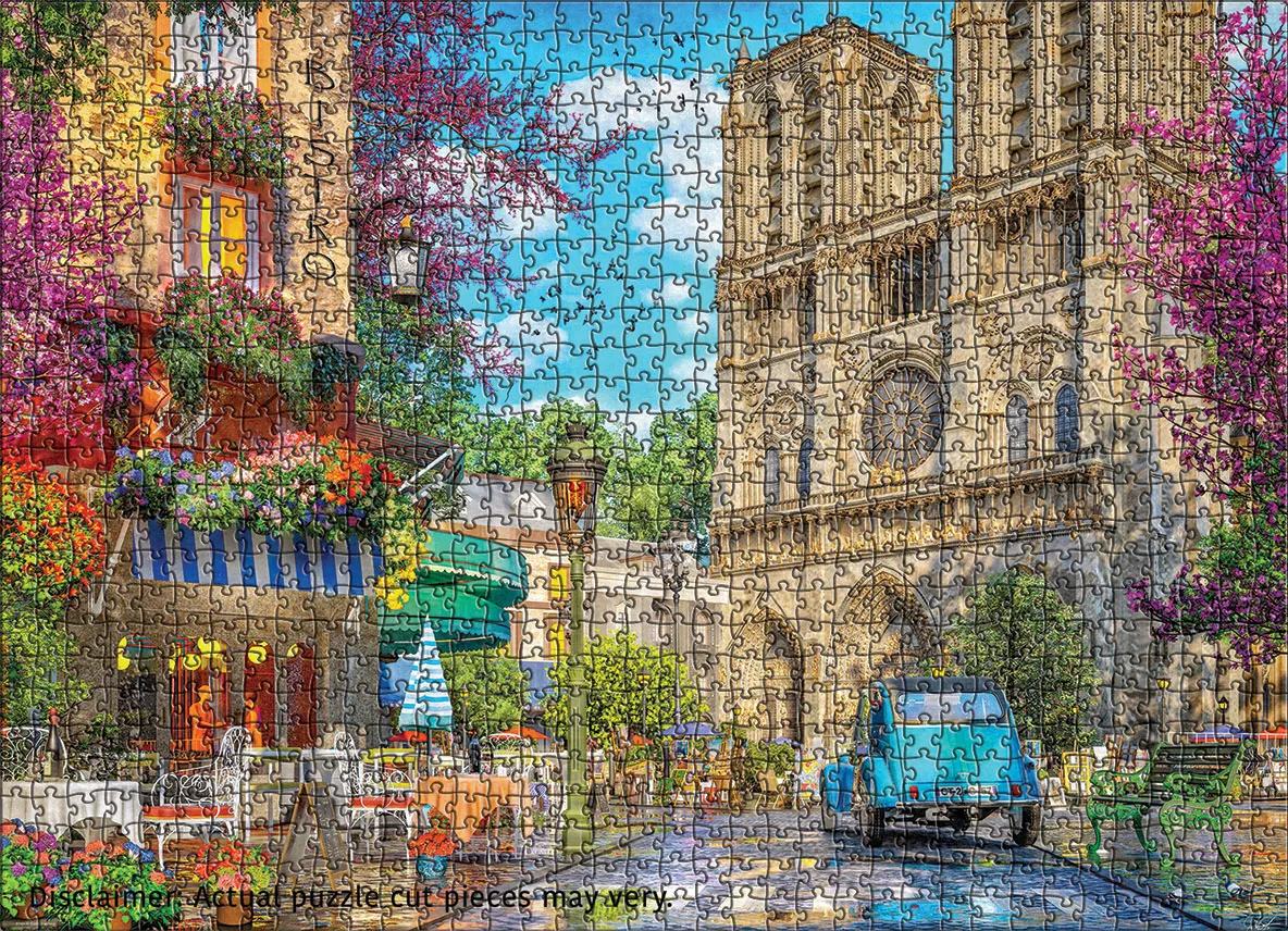 絵画 title:CITY EXPLORER Notre Dame Afternoon Puzzle at Eurographics