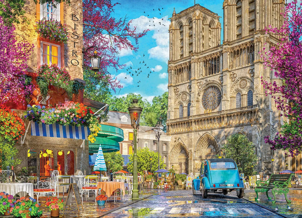 Notre Dame Afternoon Puzzle at Eurographics