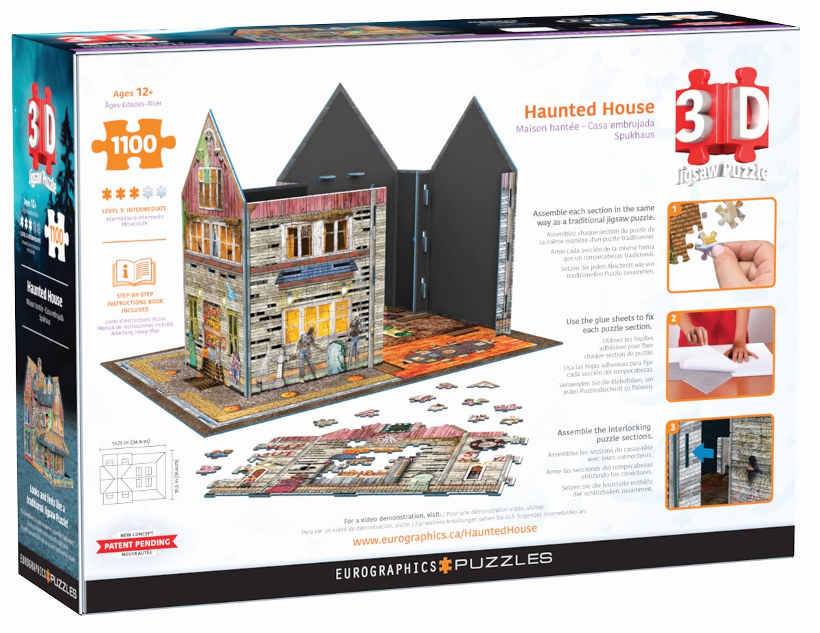 Haunted House 3D Puzzle at Eurographics
