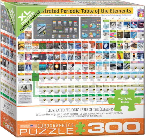 EuroGraphics Small Box Periodic Table of Elements Puzzle (1000 Piece) 