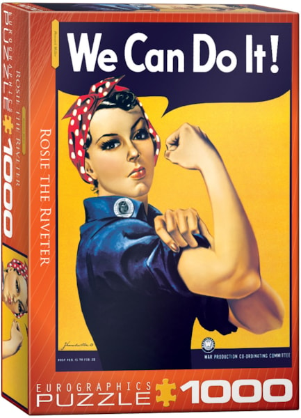 Rosie the Riveter: We Can Do It!, Jigsaw Puzzle by Howard Miller at  Eurographics