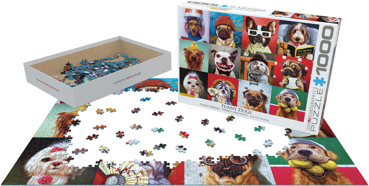 Funny Dogs – Completing the Puzzle