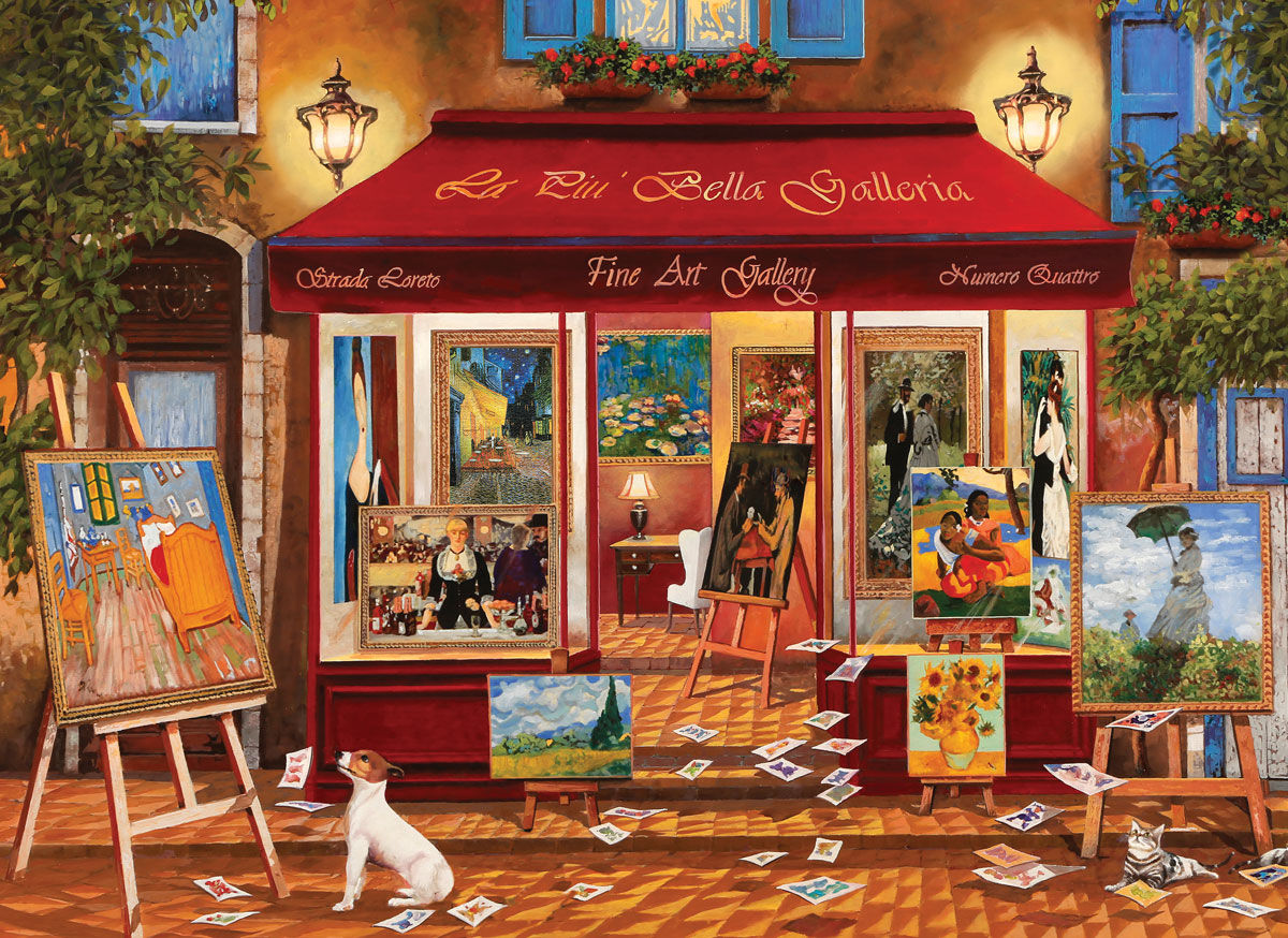 Fine Art Gallery, Jigsaw Puzzle at Eurographics
