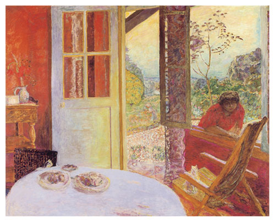 Dining Room In The Country Canvas By Bonnard