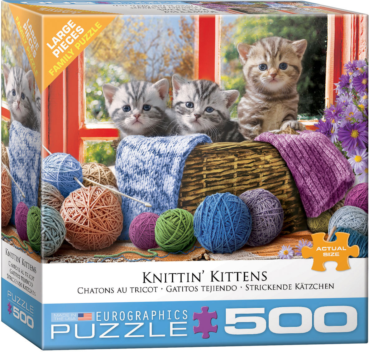 kittens knitting mittens puzzle