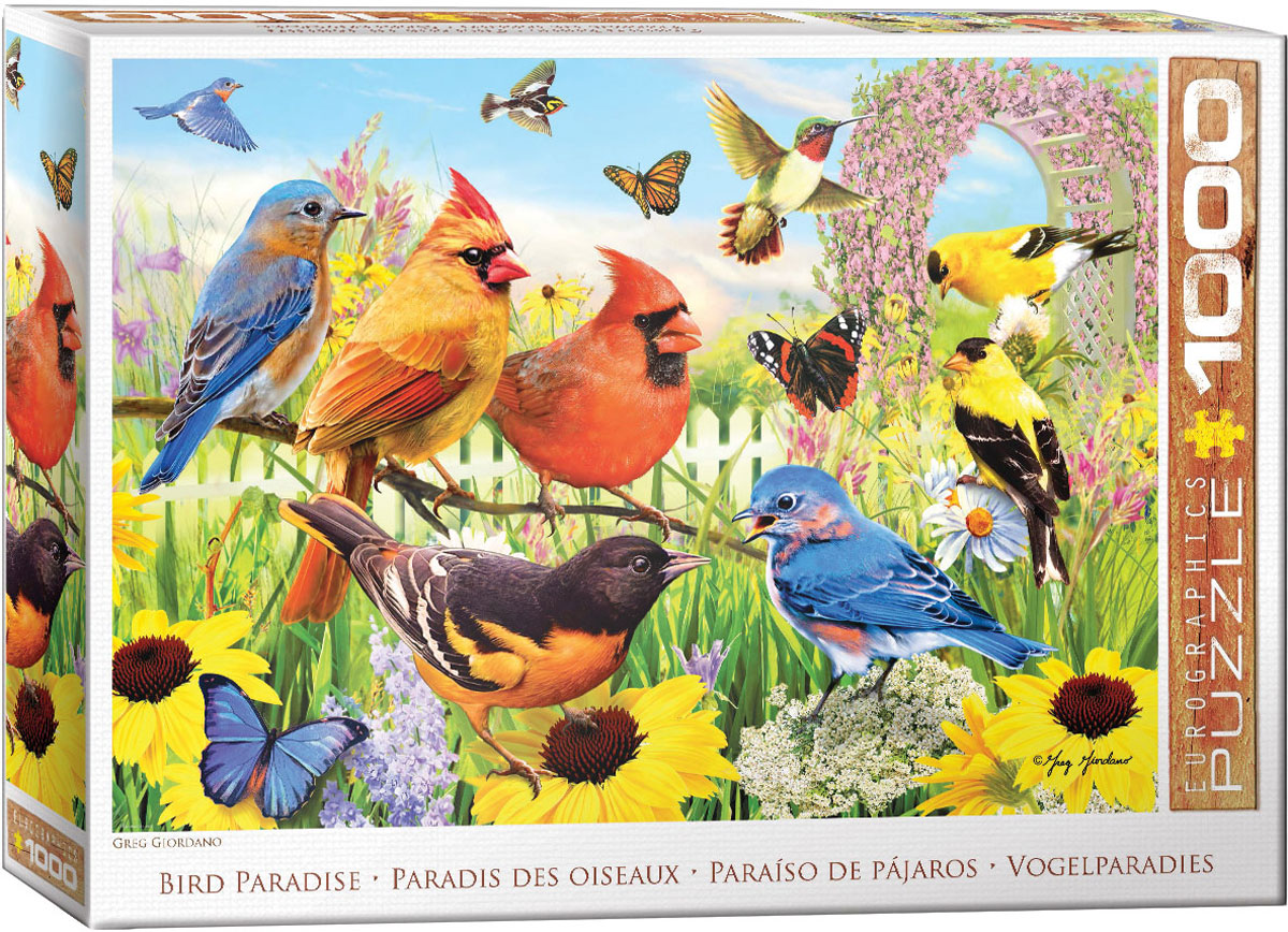 BIrd Paradise, Jigsaw Puzzle at Eurographics