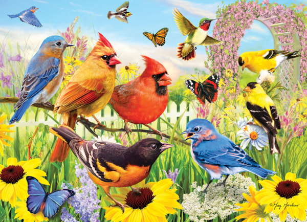 BIrd Paradise, Jigsaw Puzzle at Eurographics