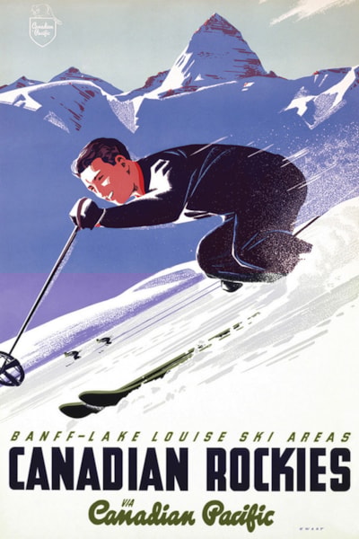 絵画  Lake Louise Lake Louise Watercolor Painting, Lake Louise Poster, Banff