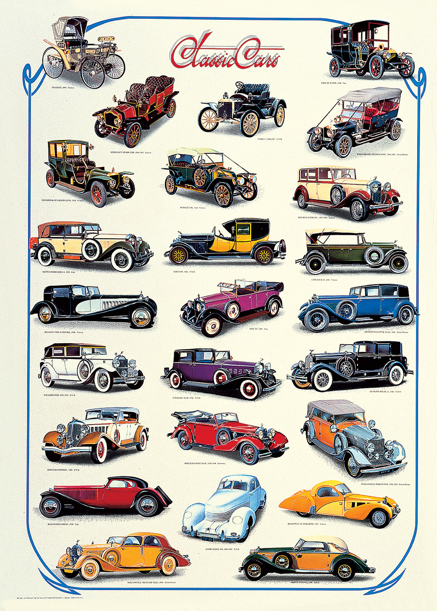 Classic Cars, Poster chez eurographics