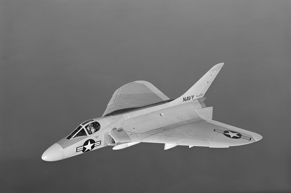 Douglas F4D Skyray Interceptor at Eurographics