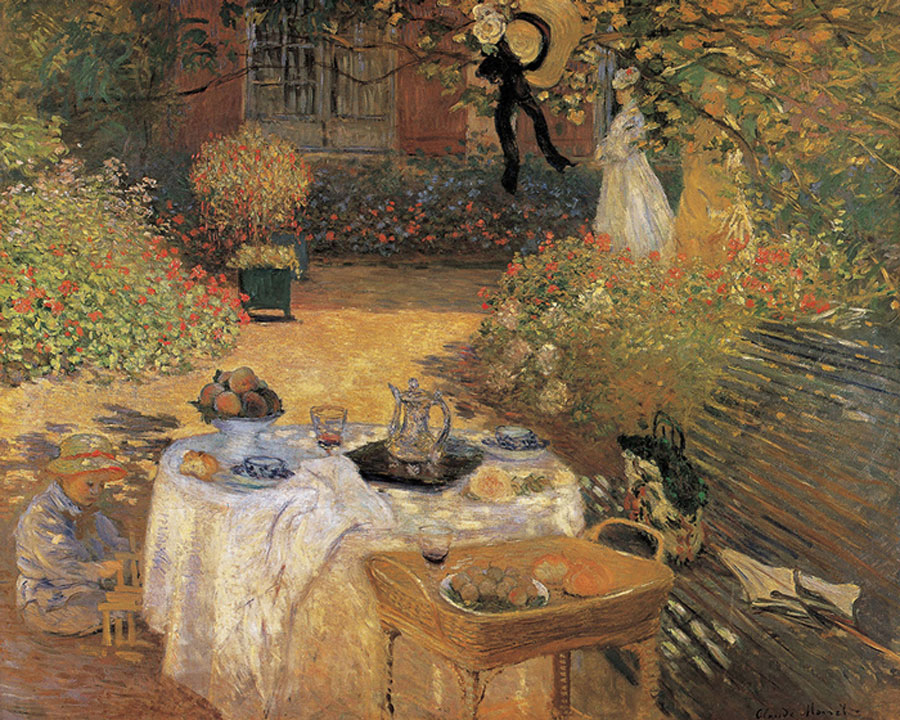 Le Dejeuner (The Luncheon), 1873, Giclee Print on Canvas by Claude