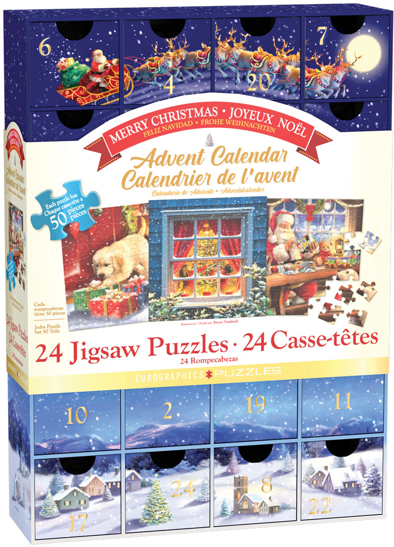 Advent Calendar Classic Christmas puzzles at Eurographics