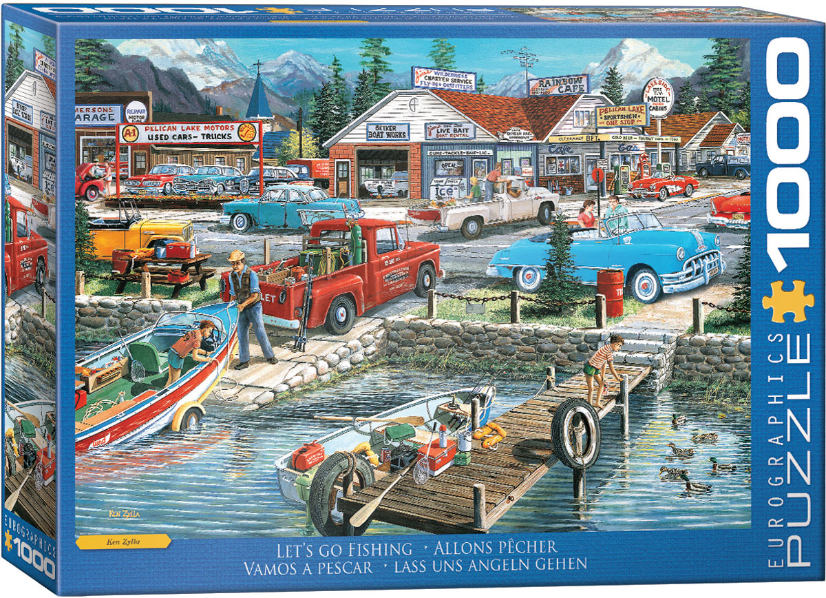 Let’s go Fishing, Jigsaw Puzzle at Eurographics