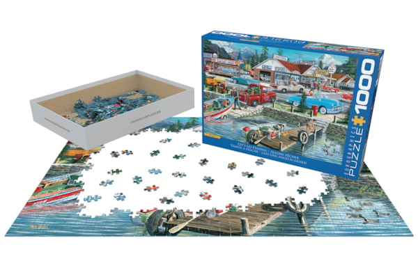 Let's go Fishing, Jigsaw Puzzle at Eurographics