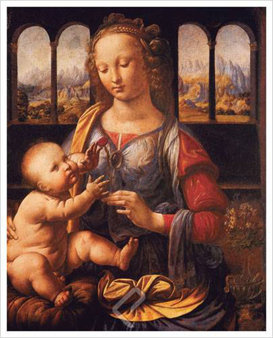 Gleizes、MADONNA AND CHILD Image of Composition, Madonna and