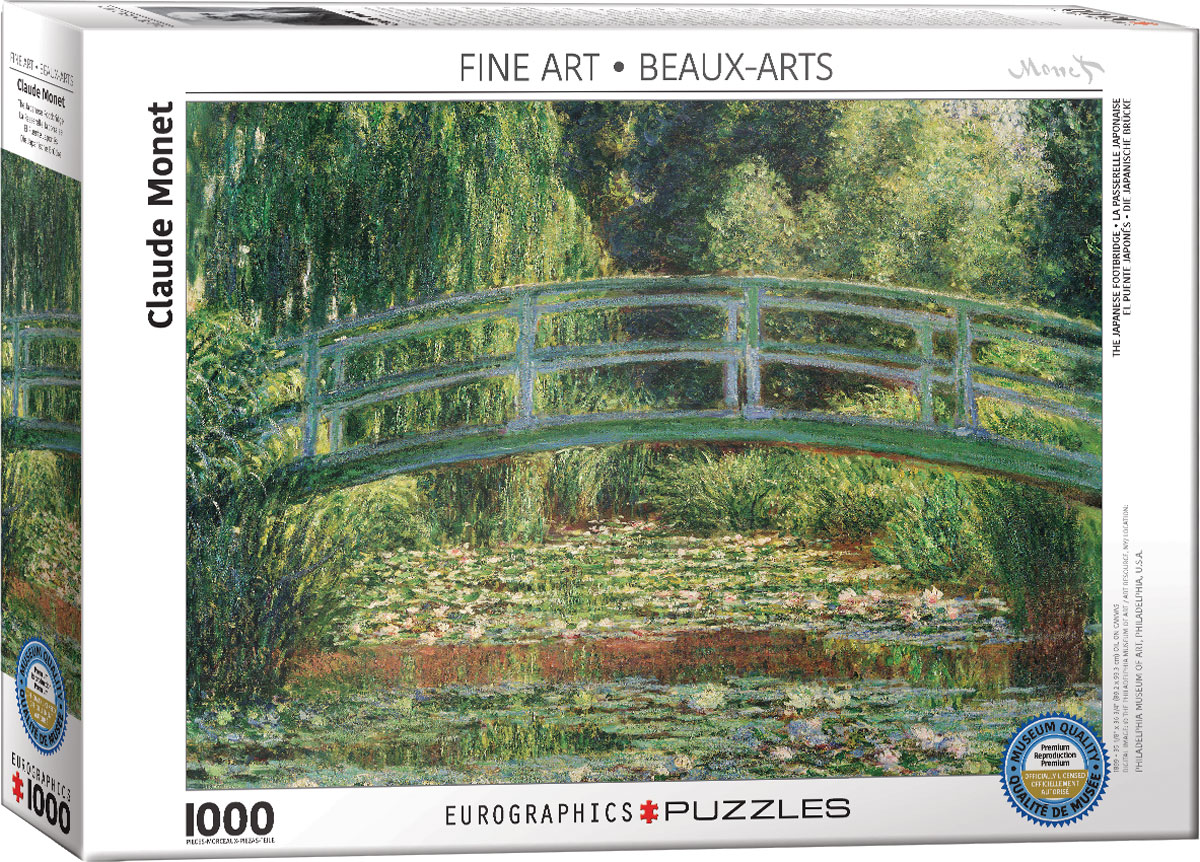 Footbridge 1000 Pc Jigsaw Puzzle - SUNSOUT INC - # 31408