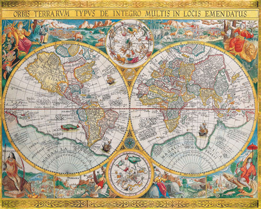 Orbis Terrarum, Canvas by Petro Plancio