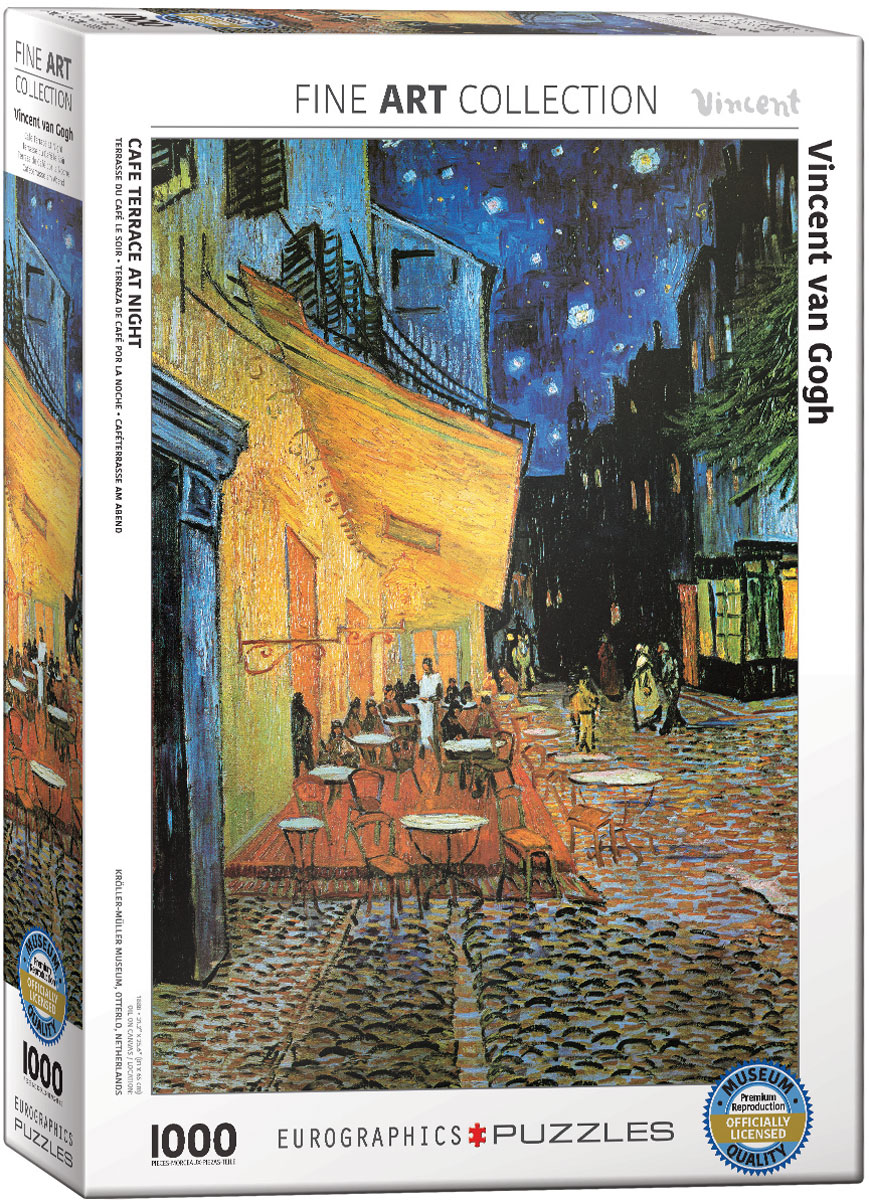 The Cafe Terrace at Night Jigsaw Puzzle by Van Gogh