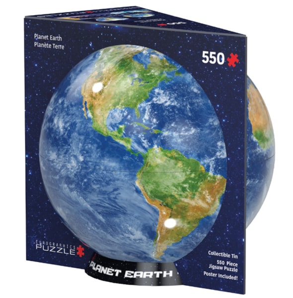 Planet Earth Tin, colorful Puzzles at Eurographics